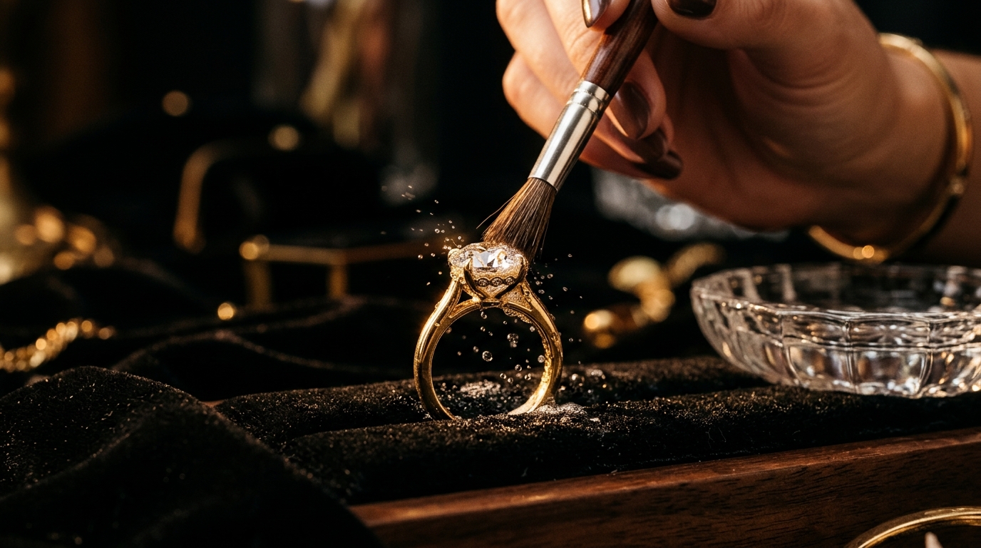 Как почистить кольцо с бриллиантом: секреты блеска якутских алмазов