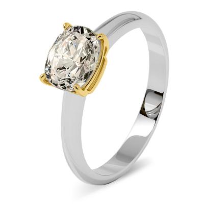 Кольцо с бриллиантом Овал zak-oval-6